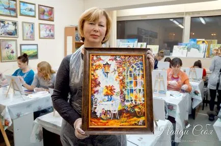 pictură în ulei Lecții de la Moscova (ulei) lecții de pictură în ulei din Moscova