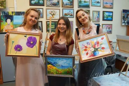 pictură în ulei Lecții de la Moscova (pictură) lecții de pictură în ulei din Moscova