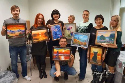 pictură în ulei Lecții de la Moscova (Moscova) lecții de pictură în ulei din Moscova