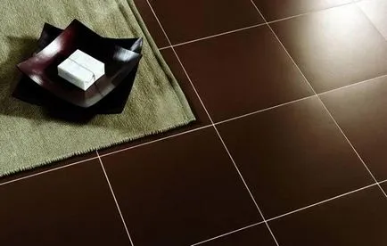Intrupari aspect țiglă pe gresie, și tipuri de metode, cu o formă dreptunghiulară (stivuire) Opțiuni pentru montarea placilor pe structura etaj al gresiei, metodele și tipurile, cu o formă dreptunghiulară