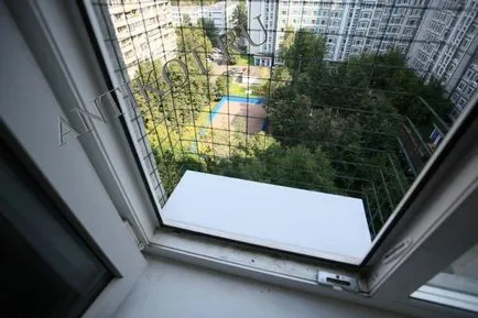Paddock la fereastra pentru pisici (balcon) la Moscova (în caseta pentru pisici paddock) Paddock pe fereastra pisica (balcon) la Moscova