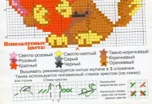 împletit Crucea pentru incepatori pe desenul terminat pe circuitele de celule Matrenin Posad,