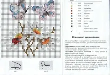 împletit Crucea pentru incepatori pe desenul terminat pe circuitele de celule Matrenin Posad,