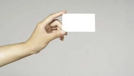 carte de design de afaceri, dimensiuni, de fabricație