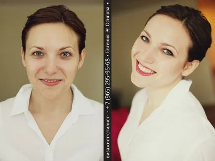 Make-up artist, stilist Evgeniya Smirnova