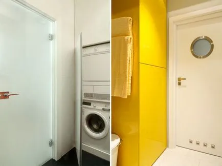 Built-in dulap, în baie