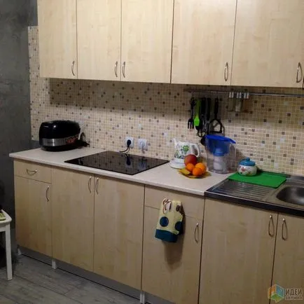 bucătărie temporară câteva fotografii care au finalizat încă), idei pentru reparații