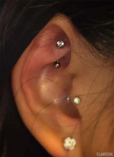 Toate piercing-ureche tipuri de înțepături, istorie, sfaturi și cercei