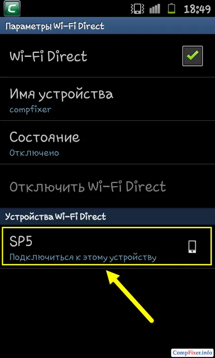 Wi-Fi directă