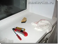 Umplerea rosturilor material de etanșare de ferestre din PVC le mastertim