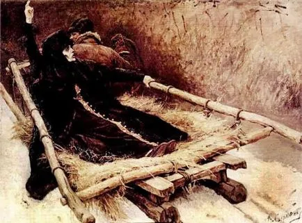 Pentru că țarul Alexei Mihailovici executat varul ei boyarynya Feodosiya Morozova, oameni și soarta,