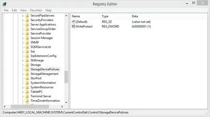 Interdicția privind utilizarea unității USB în sistemul de operare Windows