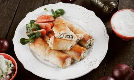 Aperitivele de lavas pe o masă festivă - retete aperitive de lavas (feluri de mâncare pita) Aperitivele de lavas pe o masă festivă - retete aperitive Lavaș