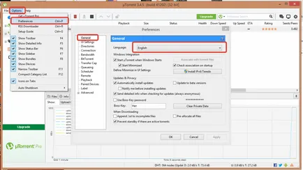 Cum se instalează uTorrent limba română (e) Cum se instalează uTorrent Română