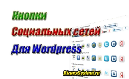 Cum se instalează butoane sociale pe un blog WordPress
