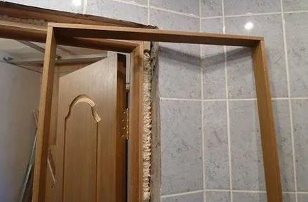 (Usi) un simplu loc de muncă - Cum se instalează interior traversele ușă de instrucțiuni pe o fotografie și Cum se instalează interior traversele ușă de instrucțiuni pe o fotografie și - un lucru ușor
