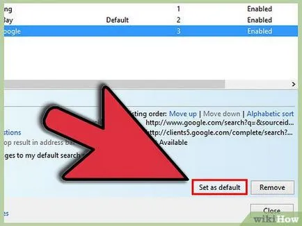 Cum de a seta Google ca motor de căutare prestabilit
