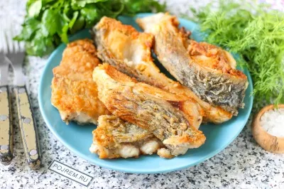 Fried crap - un pas cu pas reteta pentru modul de a găti cu fotografii