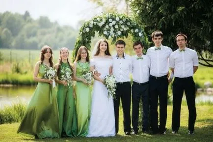 Green nunta fotografie, design
