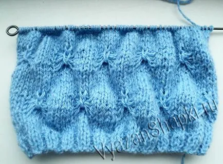Capac pentru femei pe două ace, capace tricot