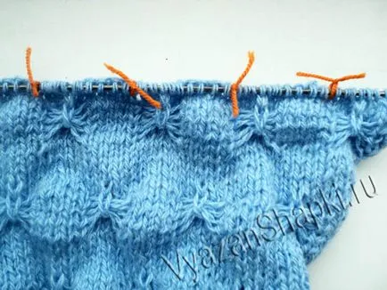 Capac pentru femei pe două ace, capace tricot