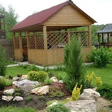 Gazebo pe parcelele de grădină Gazebo pe parcelele de grădină