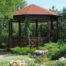 Gazebo pe parcelele de grădină Gazebo pe parcelele de grădină