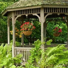 Gazebo pe parcelele de grădină Gazebo pe parcelele de grădină