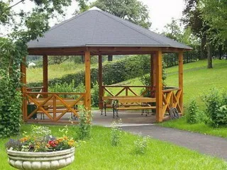Gazebo pe parcelele de grădină Gazebo pe parcelele de grădină