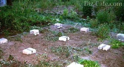 Gazebo pe parcelele de grădină