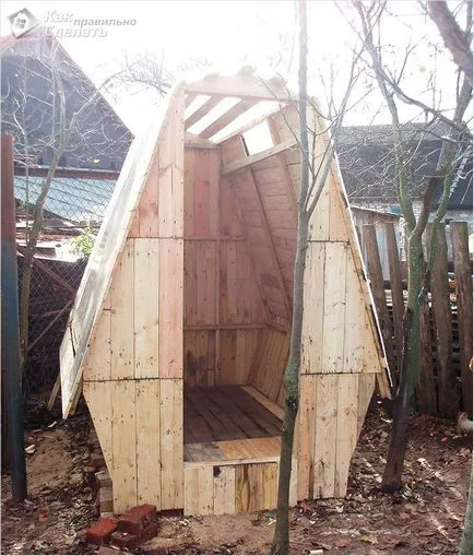 Cum de a construi o toaletă la cabana
