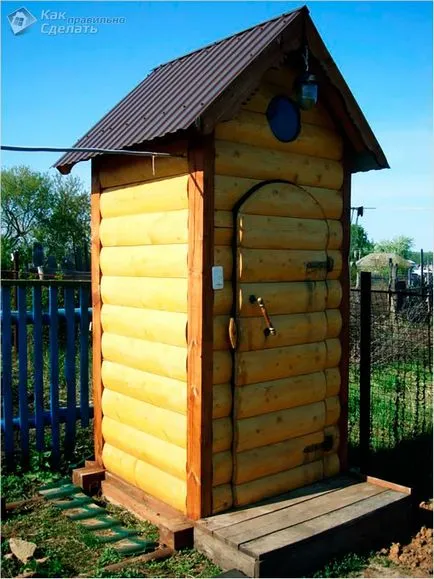 Cum de a construi o toaletă la cabana