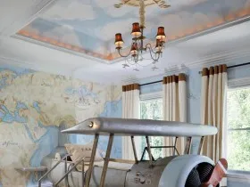 Cum de a decora pepinieră pentru un băiat