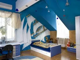 Cum de a decora pepinieră pentru un băiat