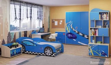 Cum de a decora pepinieră pentru un băiat