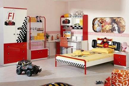 Cum de a decora pepinieră pentru un băiat