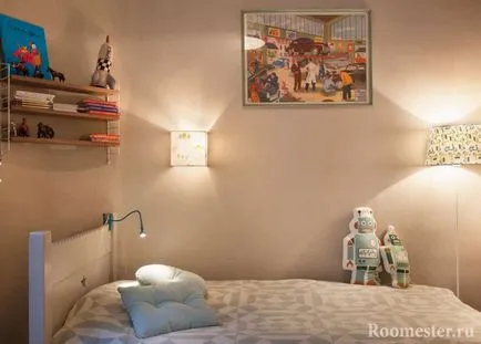 Cum de a decora pepinieră pentru un băiat