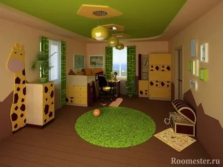 Cum de a decora pepinieră pentru un băiat