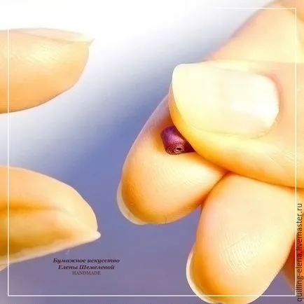 Carte poștală cu mâinile lor de la Quilling