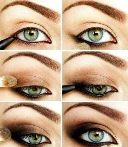 machiaj ochi smoky eyes