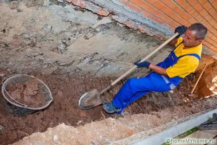 Cum se scurge apa din zona