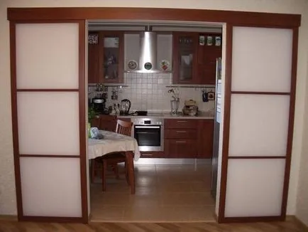 Ușa de la bucătărie ca și