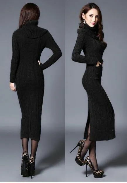Ce rochie tricotate