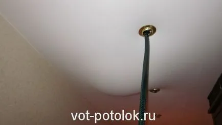 Dacă inundat apartament cu un plafon stretch