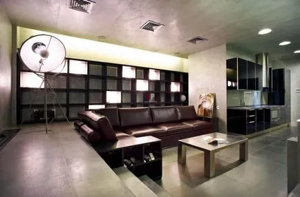 Bucătărie camera de zi design interior Bucătărie camera de zi design interior