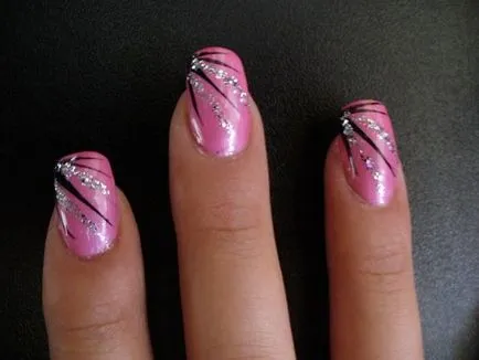 Cifrele pe unghii picioare prin