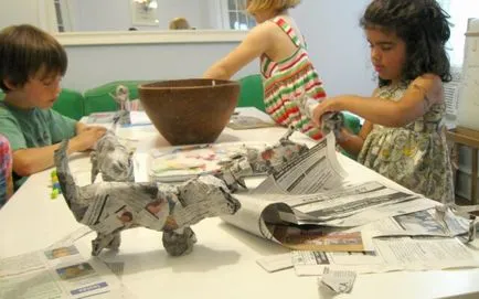 Care este tehnica papier mache