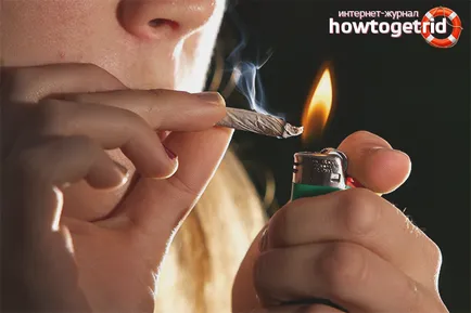 Cum să fumeze canabis