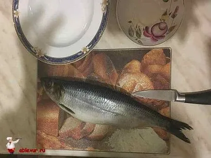Cum se curata rapid un hering Cum se curata rapid un hering