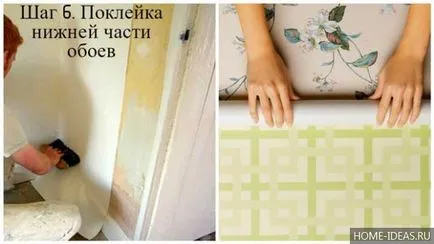 Cum să clei tapet Cum să clei tapet